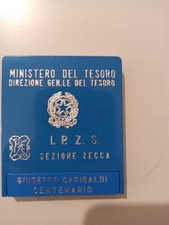 Italia 500 lire Ag FDC 1982 Centenario Giuseppe Garibaldi (GPM-15)