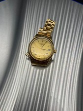 Longines Oro Giallo 18kt – Anno 1981 – Quarzo – Quadrante Oro con Numeri Romani 