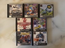LOTTO 7 GIOCHI PS1 PLAYSTATION LEGGERE DESCRIZIONE BUGS LIFE SPIDERMAN FIFA