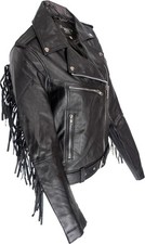 giacca pelle donna nuova
