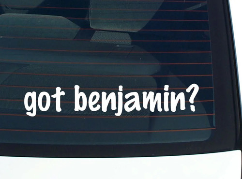 Hai benjamin adesivo - hai,
