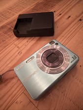 Sony Cyber-shot DSC-W120 7,2 MP 4x zoom ottico fotocamera digitale blu inglese