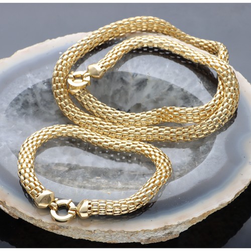 Girocollo bracciale oro - e,