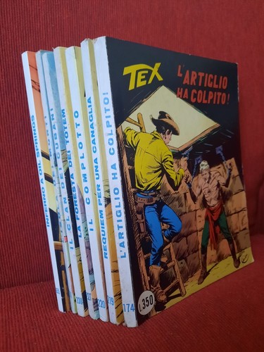 Fumetti tex 7albi - fumetti, n°7albi