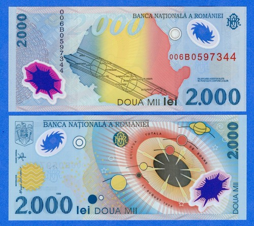 Romania 2000 lei - romania,