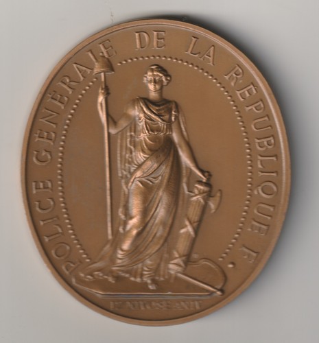 Medaglia della polizia - medaglia,
