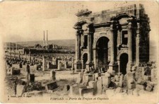 CPA AK ALGERIA Geiser 9 TIMGAD