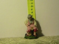 Statuina Presepe Terracotta/Pasta?  Salpa/Rovello ? Uomo  serie cm ? vedi foto