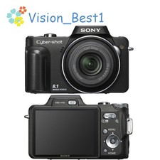 Sony Cyber-shot DSC-H10 fotocamera digitale 8,1 megapixel nero 10x zoom ottico messa a fuoco automatica