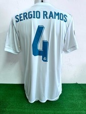 MAGLIA REAL MADRID RAMOS NO MATCH WORN SHIRT JERSEY CAMISETA VINTAGE 2016/2017
