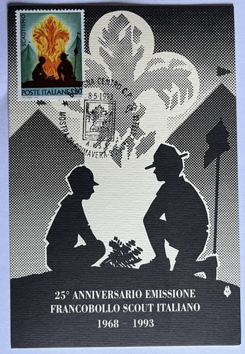 Cartolina con annullo - cartolina, 25