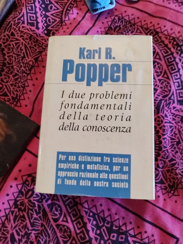 Karl popper i due problemi - r., popper.