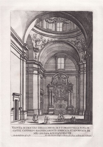 Roma collegiata san tommaso - roma, da