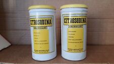  Citrosodina granulare 2 scatole in latta - Roussel Maestretti vintage.