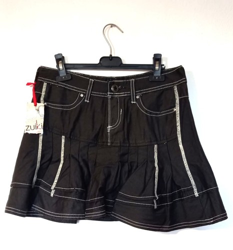 Gonna jeans zuiki nera 42 - tg,