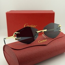 Cartier C Rimless Gold Frame