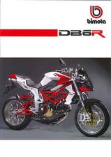 Brochure originale bimota db6 - bimota,