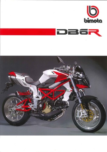 Brochure originale bimota db6 - brochure,