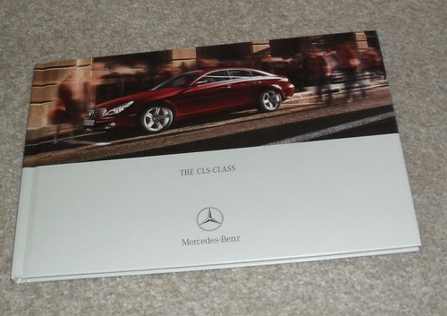 Brochure rigida mercedes cls - brochure,