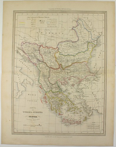 Carta della turchia - carta,