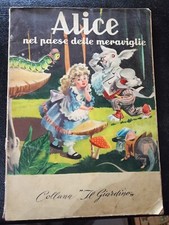 Libro vintage alice nel paese