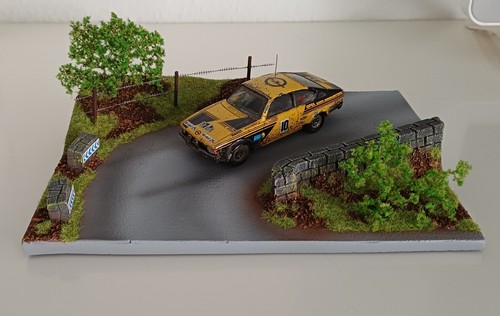 Diorama rally modellino - rally,,