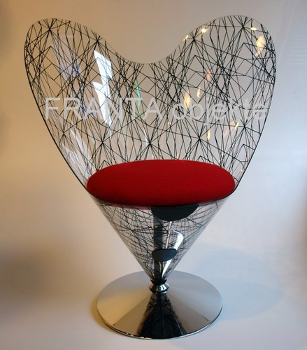 Sedia cuore heart - sedia, verner