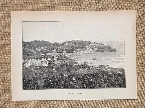 Veduta dell isola ischia del - d'ischia,