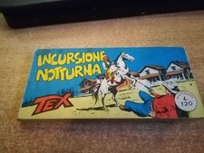 TEX RACCOLTINA SERIE ROSSA N. 108 - INCURSIONE NOTTURNA - ARALDO 1967 -  OTTIMO