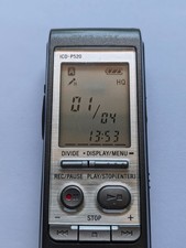 Sony Mod. Icd-P520 Mini Dittafono Registratore Compact Slim Pocket tascabile.