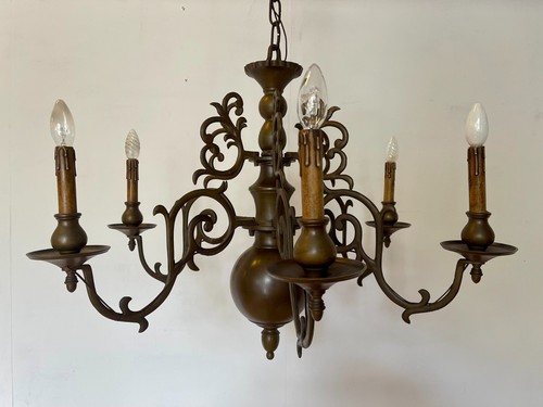 Grande lampadario antico - lampadario,