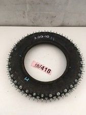 Pneumatico Chiodato 3.00-10  Ruota Da Ghiaccio Vespa Scooter Pitbike Gomma Chiod