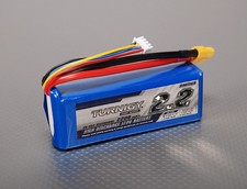 Turnigy 2200mAh 3S 25C 35C Lipo Battery Pack E-Flite Blade 450 E325 XT60 XT-60
