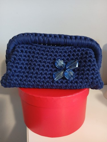 Borsa clutch fatta mano - a,