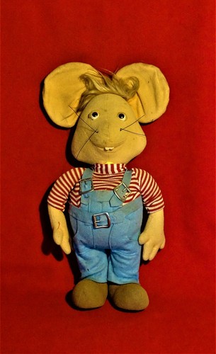 Raro pupazzo topo gigio - pupazzo,
