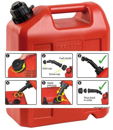 Tanica carburante heavy - carburante, 20