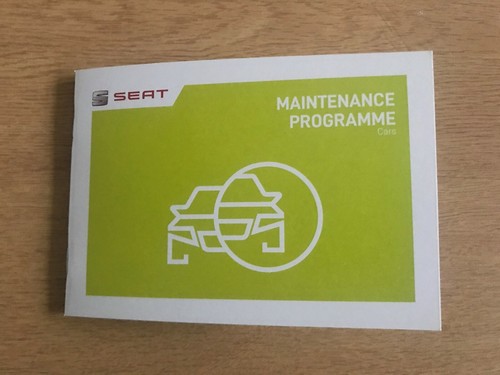 Seat service book - seat, alhambra