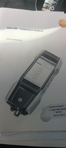 Testo 300 combustion analyzer - testo,