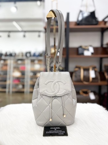 Chanel sac dos rabat en - sac, à