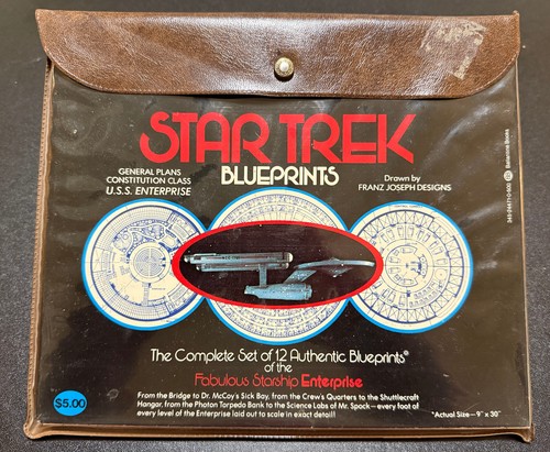 Star trek blueprints set - star,