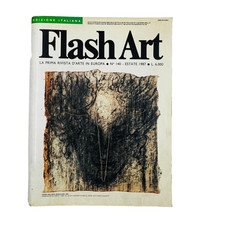 Flash Art Italia Edizione Italiana n. 140 estate 1987 Omar Galliani
