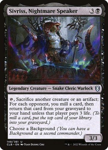 Mtg sivriss nightmare - sivriss,,