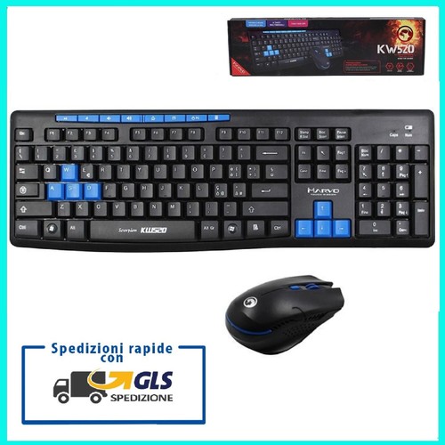Set tastiera mouse 4 - tastiera, +