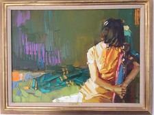 Nicola Simbari dipinto olio