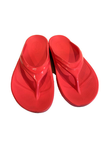 Sandali stringati oofos - sandali,