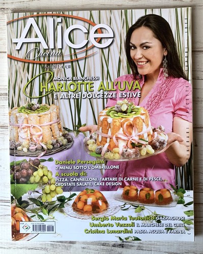 Alice cucina rivista agosto - rivista,