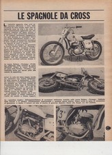 advertising Pubblicità-NEWS MOTOCROSS BULTACO/ MONTESA 1968-VINTAGE MX MOTOCROSS