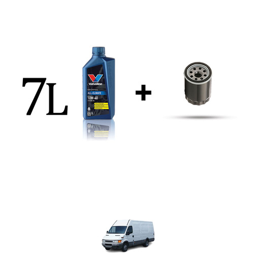 Kit filtro olio per - kit, iveco