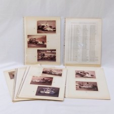 Lotto 50 foto originali auto formula 1 motori Ford V8 1967-72 - Buono