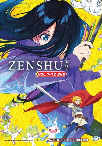 Dvd anime zenshu serie - dvd,